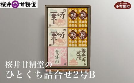 桜井甘精堂 ひとくち詰合せ2号B ［桜井甘精堂］栗 スイーツ 和菓子 かのこ 羊羹 栗羊羹 ようかん 栗きんとん 長野 信州 栗かのこ 落雁 くり 詰合せ 詰め合わせ お取り寄せ 名物 ギフト 贈答 ［S-12］