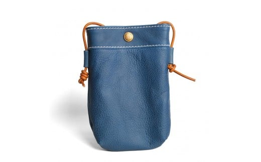 天神ワークス レザーサコッシュSP04【COBALT BLUE】【かばん ファッション 人気 おすすめ 】