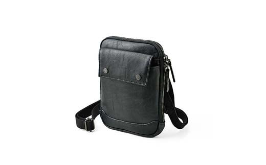 
【豊岡鞄】BAGGEX ウォレットショルダーバッグ ブラック 13-1106-10
