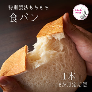 【6か月定期便】もちもち食パン