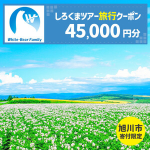 【旭川市】しろくまツアーで利用可能なWEB旅行クーポン (45,000円分) ※メール発行 | 旅行クーポン_05440