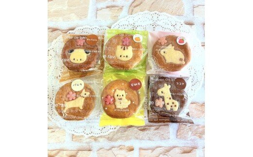 クッキー缶とかわいい焼菓子7点セット