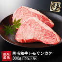 【ふるさと納税】 国産牛 トモサンカク （2人前） ステーキ 和牛 牛肉 冷蔵 肉 国産 おすすめ お取り寄せ ギフト プレゼント