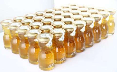 【五霞町限定５セット】季節で移ろう田舎はちみつ５月耀 120g×40本　イベントやプレゼントに。生ハチミツ 非加熱 茨城県産