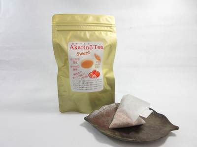 アップルティー　Akarin5TeaSweet 1袋（5パック）りんご茶ノンカフェイン【甘酸っぱい】青森県五所川原市 ＡＣＴ 御所川原
