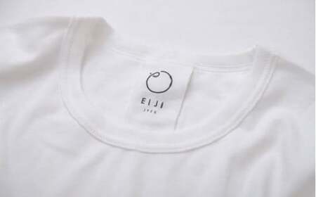 【XXSサイズ】 EIJI T－SHIRT クルーネック ホワイト _SM13-1 