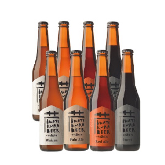 【ふるさと納税】いわて蔵 ビール アラカルト 8本 セット ヴァイツェン ベールエール レッドエール スタウト クラフトビール 地ビール 岩手 飲み比べ 酒 プレゼント ギフト 宅飲み 家飲み お祝い 還暦祝 誕生日 内祝 バーベキュー