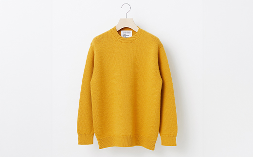 A1 : A SWEATER IS ORDINARY YELLOW イエロー カシミヤセーター 服 洋服 ユニセックス メンズ レディース ブランド 数量限定 山形県 山辺町 サイズ2 yt-soxxy2