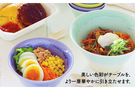 【美濃焼】パステルジュレ S/M/L3個セット 【伸光窯】 食器 丼 どんぶり 鉢  [MAQ002]
