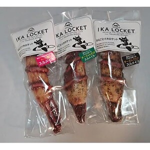 まるごとイカロケット 3種セット《90日以内に出荷予定》徳島県 泉源 いか イカ おつまみ 