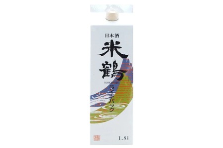 日本酒 米鶴 ライトパック 1800ml 1本 [米鶴酒造 山形県 高畠町 tk06ays710055] はなの舞 お酒 酒
