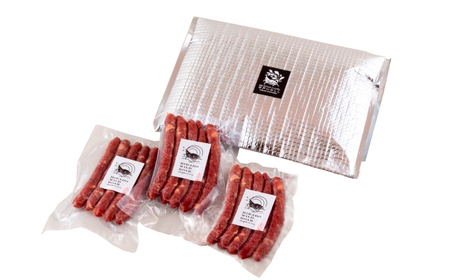 【ジビエ ソーセージ】平戸いのしし スモークソーセージ 3セット / 猪肉 加工品 燻製 人気ジビエ 長崎県 天然 イノシシ肉