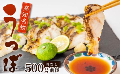 カツオに並ぶ土佐の名物！うつぼのタタキ500ｇ（タレ付き）