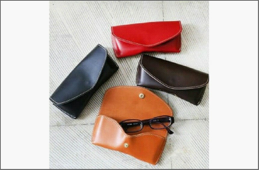 【ふるさと納税】＜カラー選択可能＞フラップメガネケース【福岡市内製造】