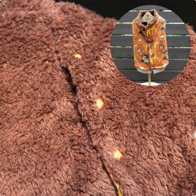 ふるさと納税 和泉市 もこもこボアベスト　ドッグウェア　Sサイズ　ブラウン　犬用　ハンドメイド　fofodog |  | 02