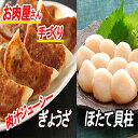 【ふるさと納税】餃子25個×2P、ほたて貝柱500g×1P B-30030