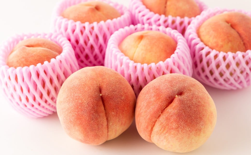 桃 （  日川白鳳 ・ あかつき ） 約2kg （ 6ー9玉） 【2026年7月上旬ー8月上旬発送予定】　