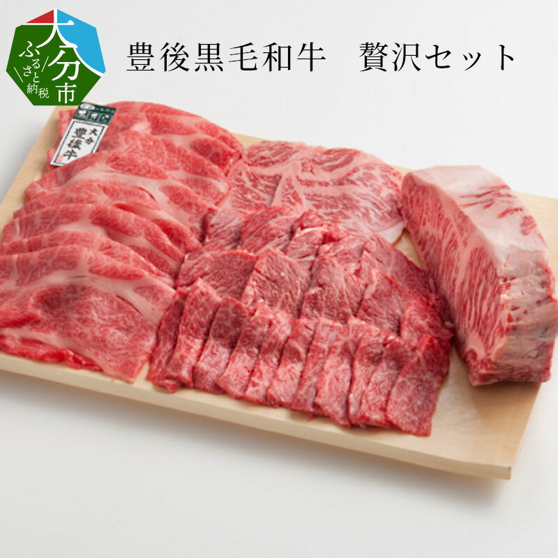 【ふるさと納税】豊後黒毛和牛贅沢セット約2.6kg 国産 大分産 豊後牛 和牛 黒毛和牛 牛肉 サーロイン サーロインステーキ 牛ロース 牛もも 牛モモ 牛バラ 牛肩ロース 薄切り スライス うす切り 焼肉 焼き肉 ステーキ すき焼き キャンプ バーベキュー 詰め合わせ 冷凍 A01049