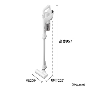 U126(ブラック系)　SHARP コードレススティック掃除機 EC-AR11-B（ブラック系）【シャープ 電化製品 家電 生活家電 コードレス スティック クリーナー 掃除機 軽量 新生活 正規品 