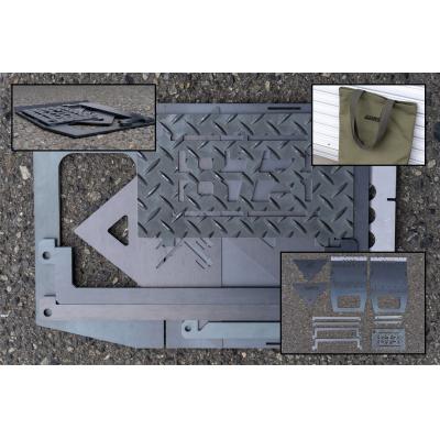 ふるさと納税 八尾市 danran markll マルチフラット焚き火台/CAMP873(キャンプ/アウトドア)F121 |  | 02