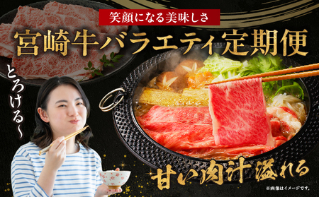 【6か月定期便】宮崎牛バラエティ定期便_Tk031-t023