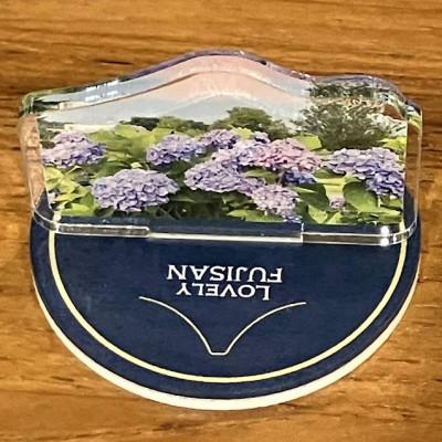 ふるさと納税 山梨県 課題解決型地域活性化富士山オリジナルアイテム アクリルスタンド 5個セット |  | 02