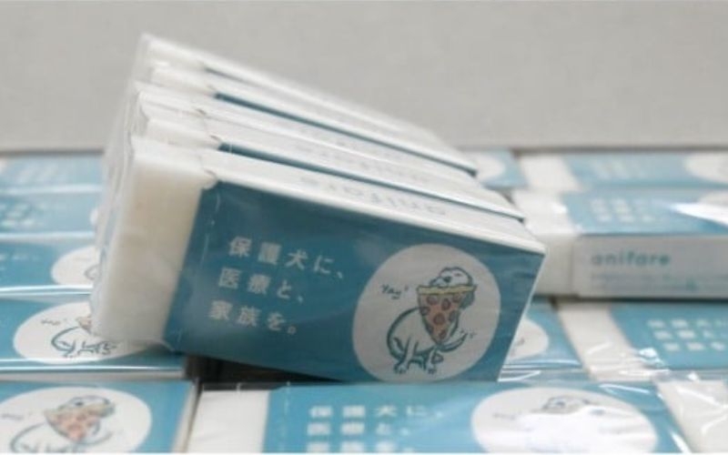 
            anifare消しゴム5個セット
          