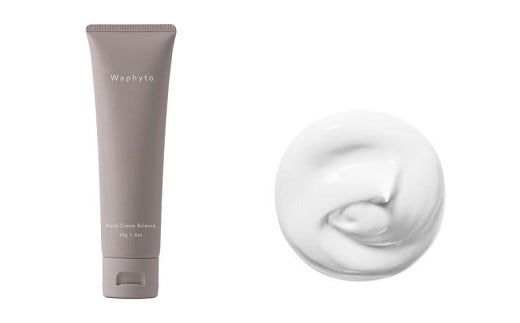 【ふるさと納税】Waphyto ハンドクリーム バランス （40g）ワフィト 美容 ハンドケア クリーム 保湿 うるおい ベタつかない マッサージ 愛知県 豊橋市 8000円