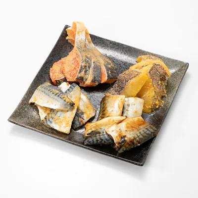 ふるさと納税 岡垣町 鮭・鯖・カレイ西京漬&amp;たまり醤油16切　Bセット(岡垣町)