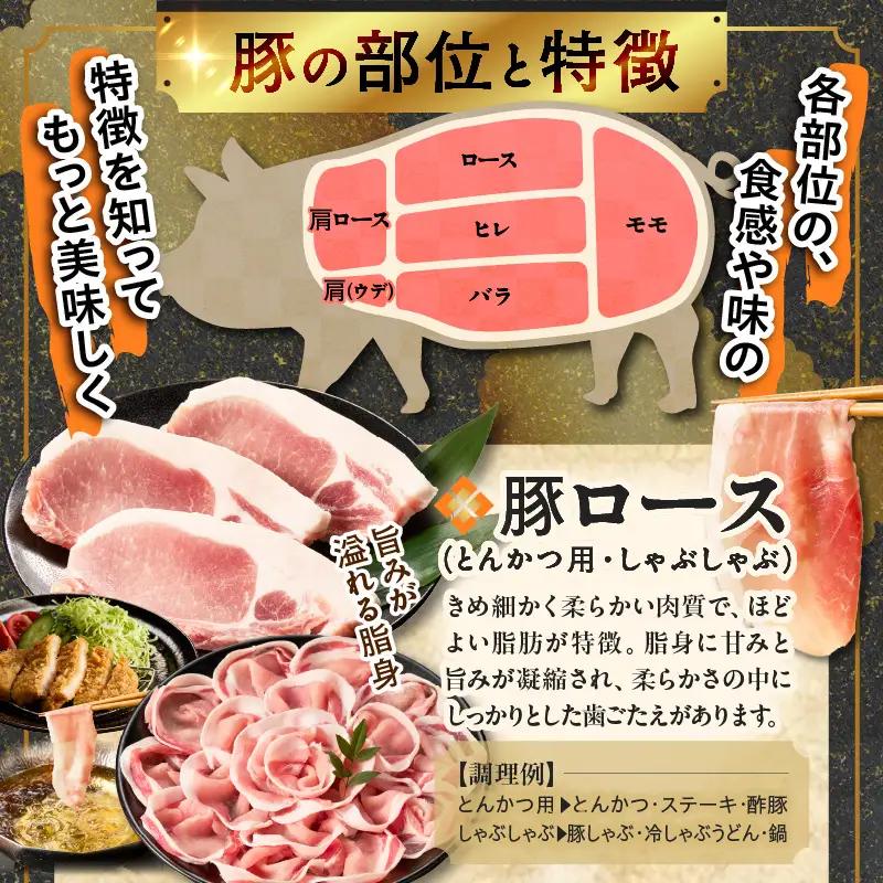 宮崎県産豚肉6種盛り合わせセット(合計1.9kg) 肉 豚 豚肉 おかず 国産_T030-2278