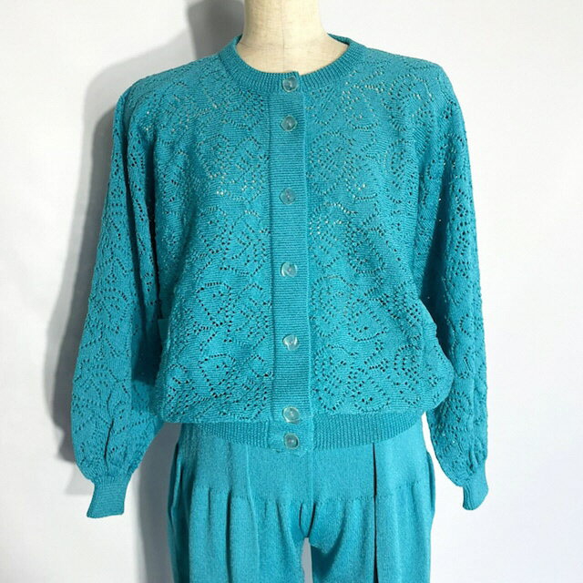 【ふるさと納税】48 sky blue knit jacket