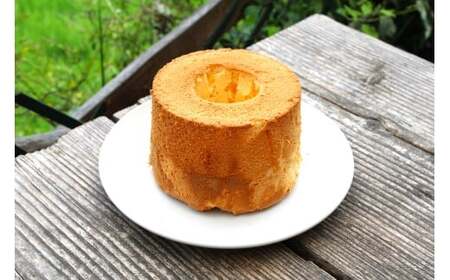 シフォンケーキ 2個セット ケフィアヨーグルト2個 ／ 葛城 高原 牧場 手作り ケーキ【latt030-2】