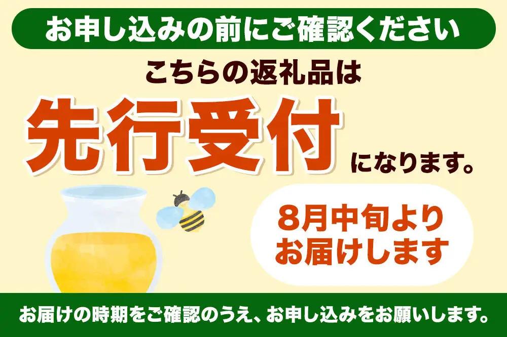 《先行受付》【新蜜】はちみつ 天然十和田 アカシア蜂蜜 2400g ビン