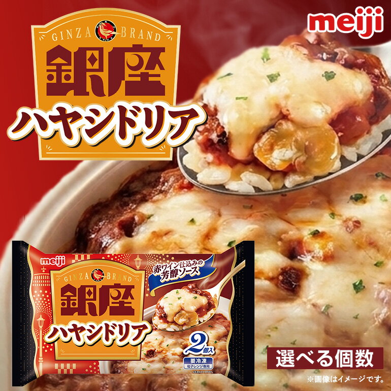 【ふるさと納税】 明治 銀座ハヤシドリア 選べる 2個入 1セット〜20セット 100-SKU-D