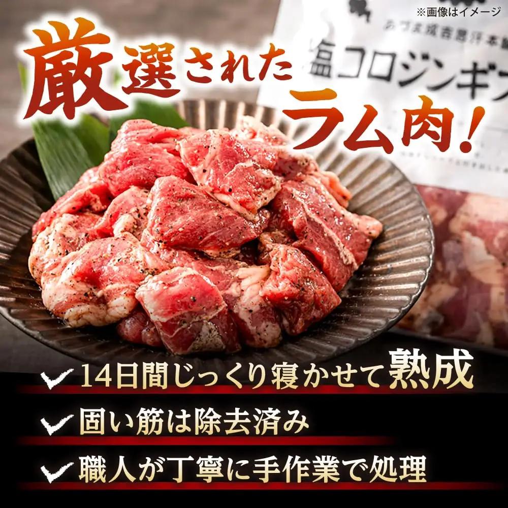 塩コロジンギスカン 600g ラム肉 [AXAA001] ジンギスカン