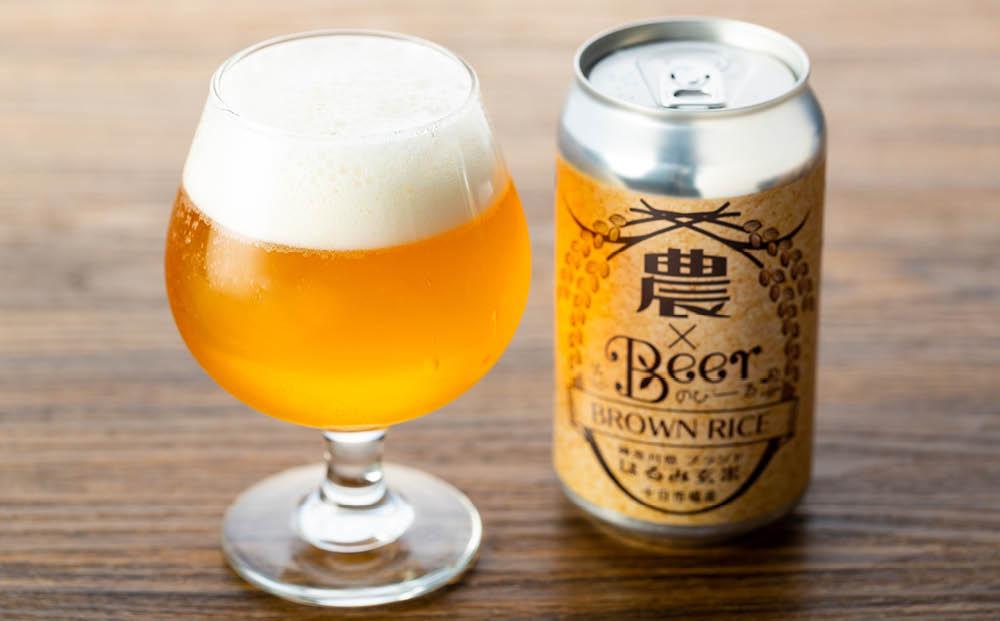 TDM 1874 Brewery　クラフトビール　農×Beer（のびーる）はるみ玄米（350ml×6本）【お酒・地ビール・酒】