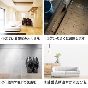 超強力 プロ使用の業務用ネズミ粘着シート10枚入（３個セット）　A-A07　株式会社SHIMADA 東近江