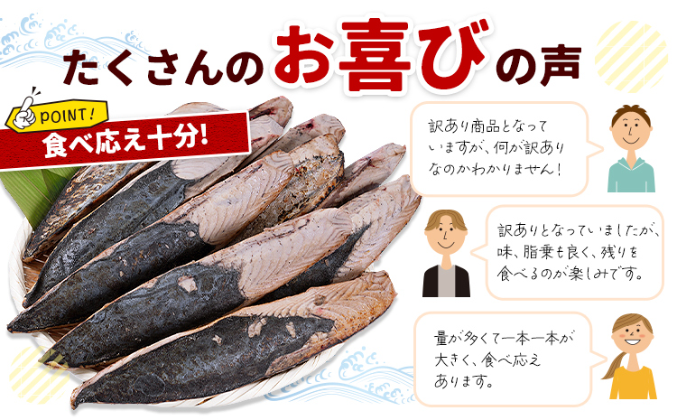 【訳あり】大きさ不揃い 無添加 勝浦港水揚げ カツオのたたき 合計 約2.4kg 株式会社西川《90日以内に出荷予定(土日祝除く)》千葉県 勝浦市 訳あり ご家庭用 カツオ 鰹 たたき 送料無料【配送