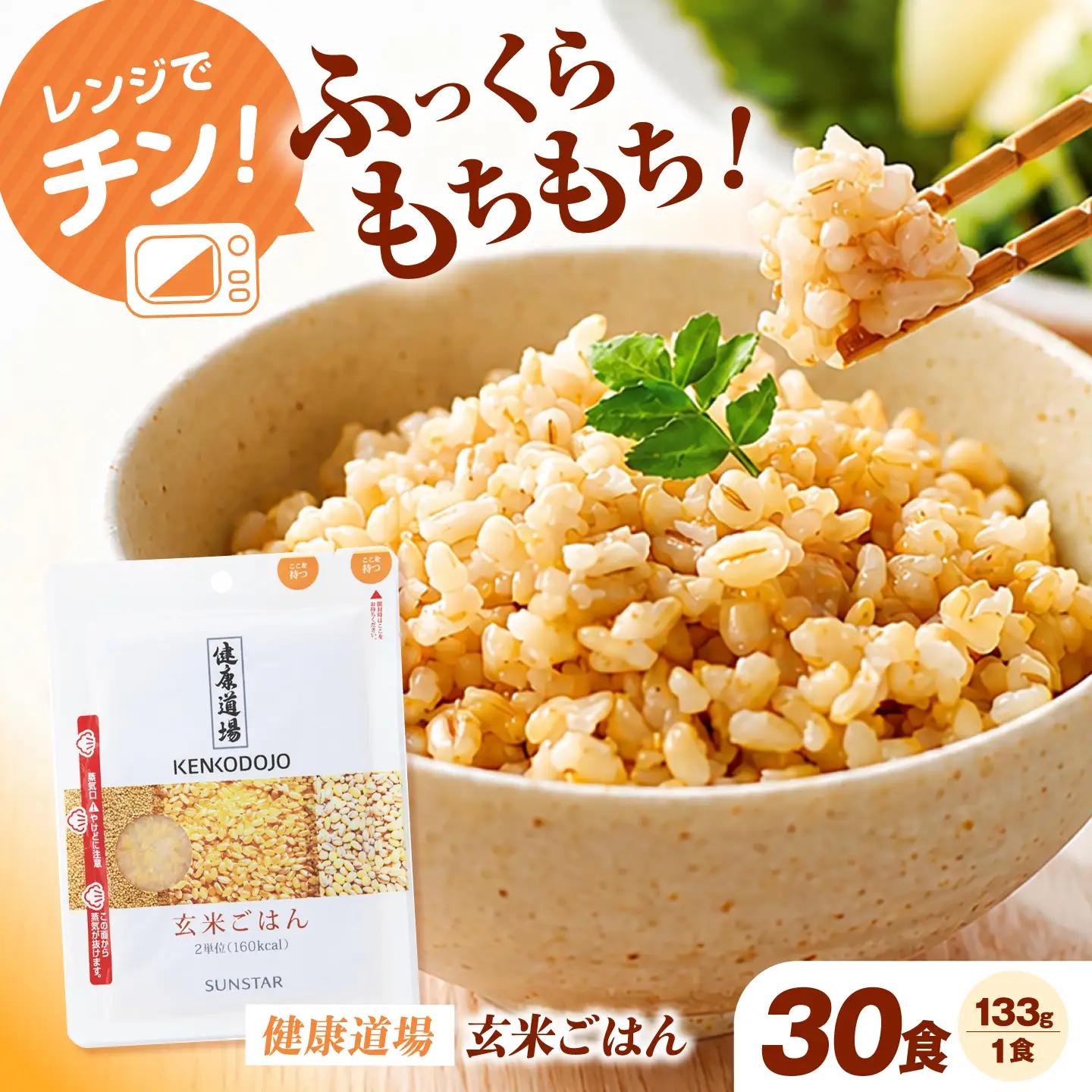 【 レトルト 】 玄米ごはん 計30食 AOAD083 玄米
