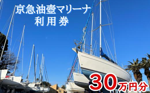 B1110-001 油壺京急マリーナ利用券30万円分