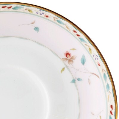 ノリタケ【花更紗】カップ&ソーサー(ピンク)【1469253】