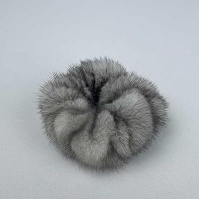 ふるさと納税 松原市 アメリカ産ブルーアイリスミンクファーシュシュ(単品)