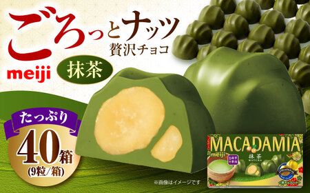 マカダミアチョコレート 抹茶 40箱 AOAA067 チョコレート