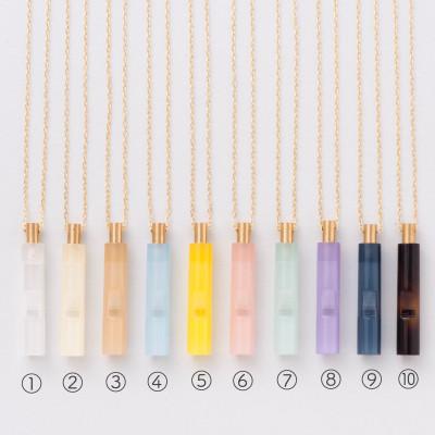 ふるさと納税 鯖江市 防災・防犯用笛『effe 〜bottle colum〜』 クリスタル(1) |  | 01