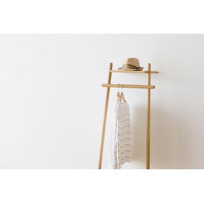 ふるさと納税 筑後市 エリスタ ハンガーラック ホワイトオーク |  | 02