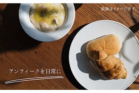 【波佐見焼】デルフト皿 プレート 18cm 白マット釉 2枚セット 食器 皿 【イロドリ】 [KE25]