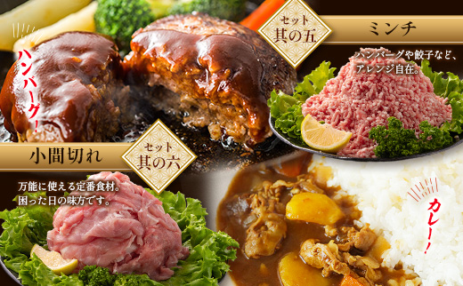 宮崎県産 豚バラエティーセット 合計4.1kg 人気 小分け 食べ比べ ボリューム 冷凍 国産 豚肉 ※ご入金月の翌月中に出荷【C456】