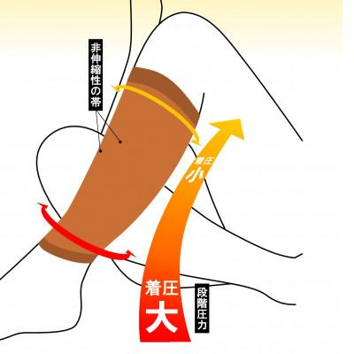 ふるさと納税 かほく市 【ふるさと納税】ツカレナイン 着圧サポーター【フクラハギ】(ベージュ:Lサイズ)1ペア(両足2枚入) |  | 03