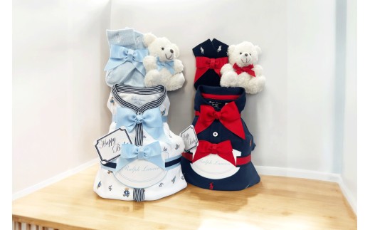 
                  【デザインが選べる】おむつケーキ 【おむつ ケーキ プレゼント 洋服 カバーオール 靴下 ギフト お祝い】
                