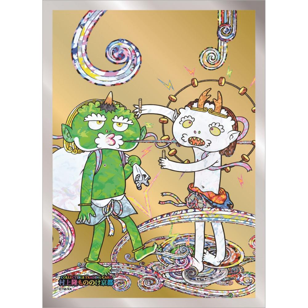 【ふるさと納税】《6月末までの限定寄付額》村上隆 もののけ 京都 トレカスリーブ（風神雷神図） | アーティスト 村上隆 カイカイキキ トレーディングカード バトル ゲーム カード